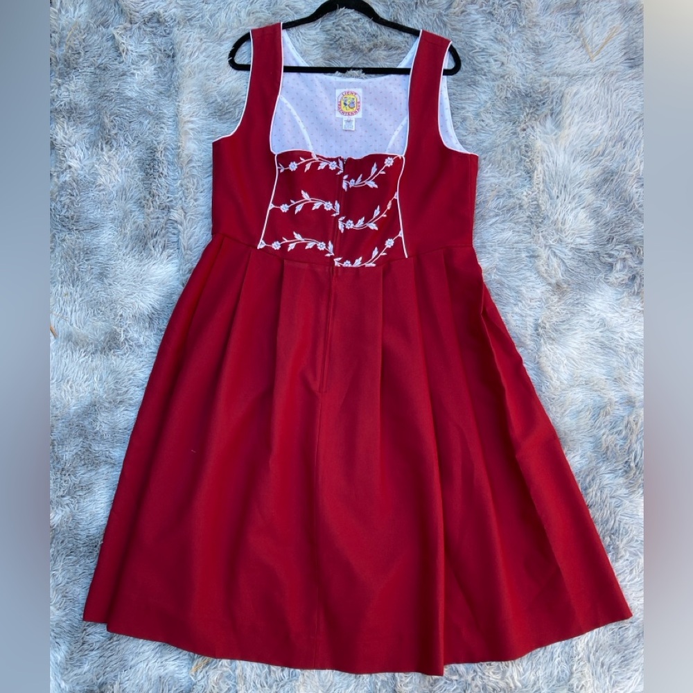 Vintage Licht Trachtenhaus Size 24 Dirndl Dress